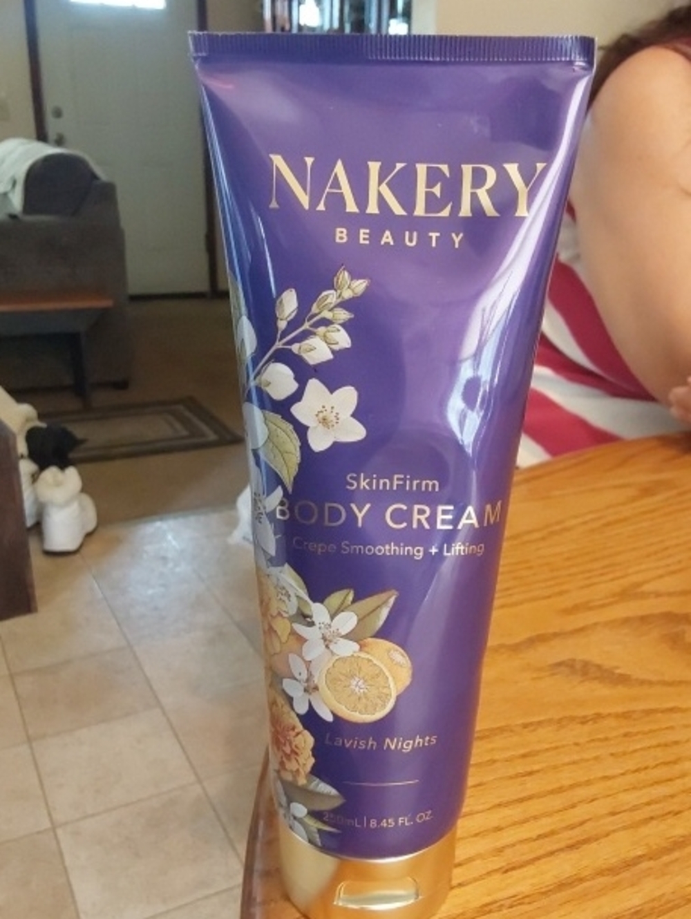 Nakery SkinFirm Body Cream - Lavish Nights (Purple)